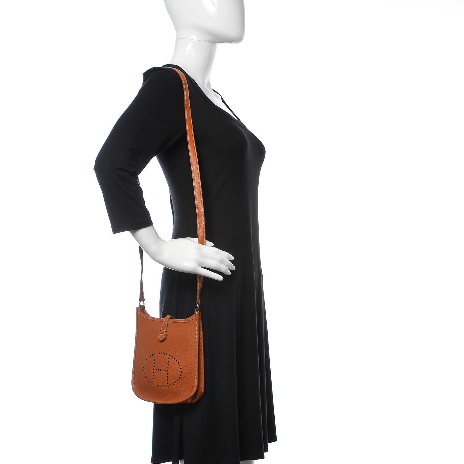 Hermes Epsom Evelyne TPM Cognac 2 of 16