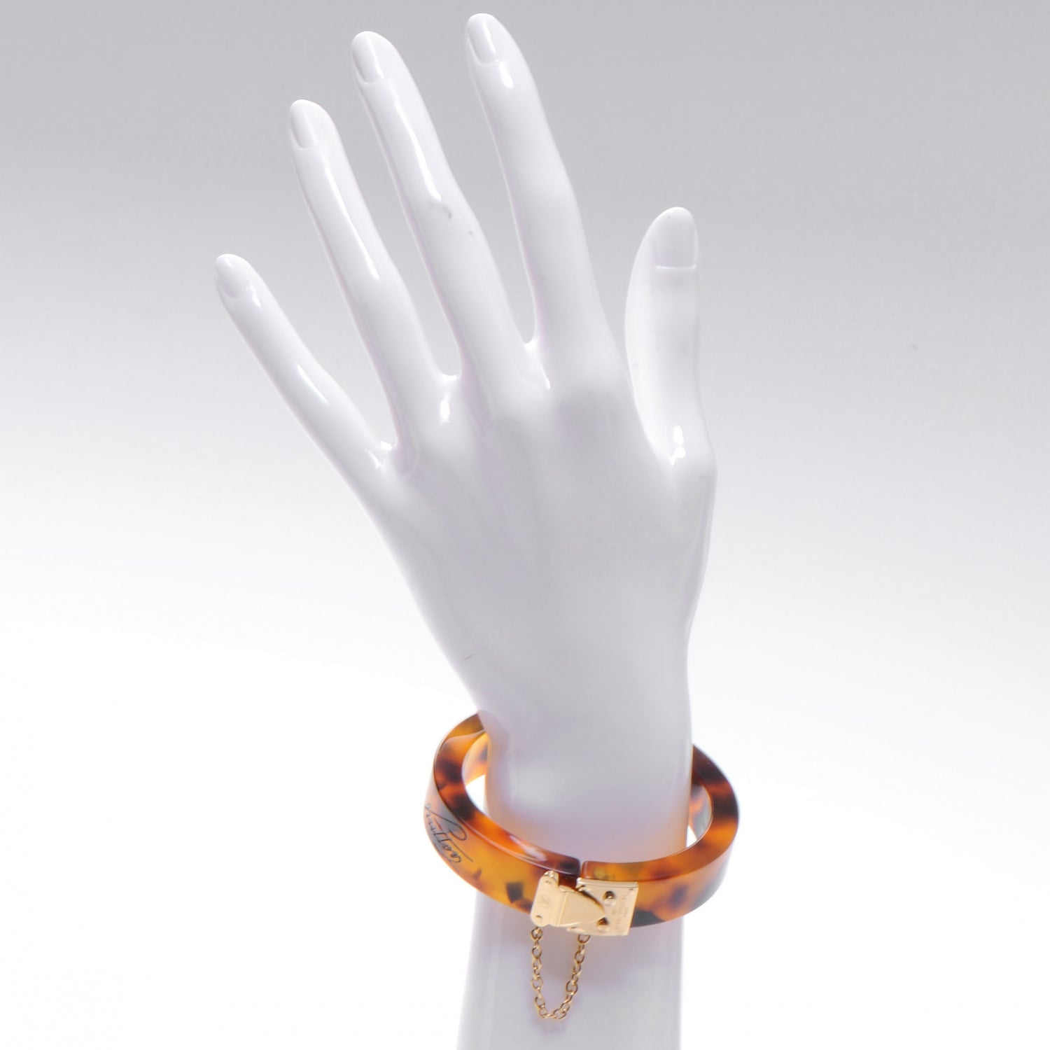 Louis Vuitton Lock Me Bracelet Ecaille 2 of 7
