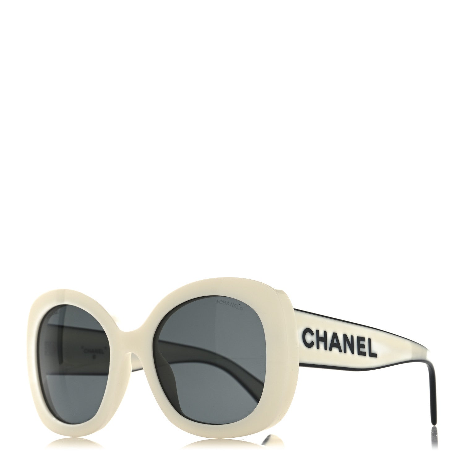 Chanel Acetate Sunglasses 71414A White 1 of 7