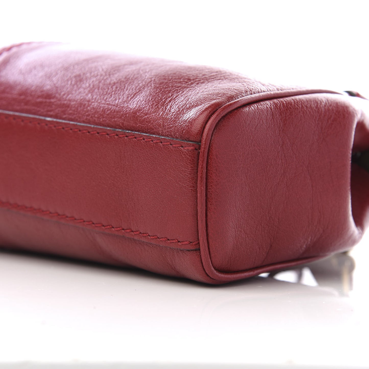 Piuma Lux Calfskin Small Re(Belle) Crossbody Bag Romantic Cerise