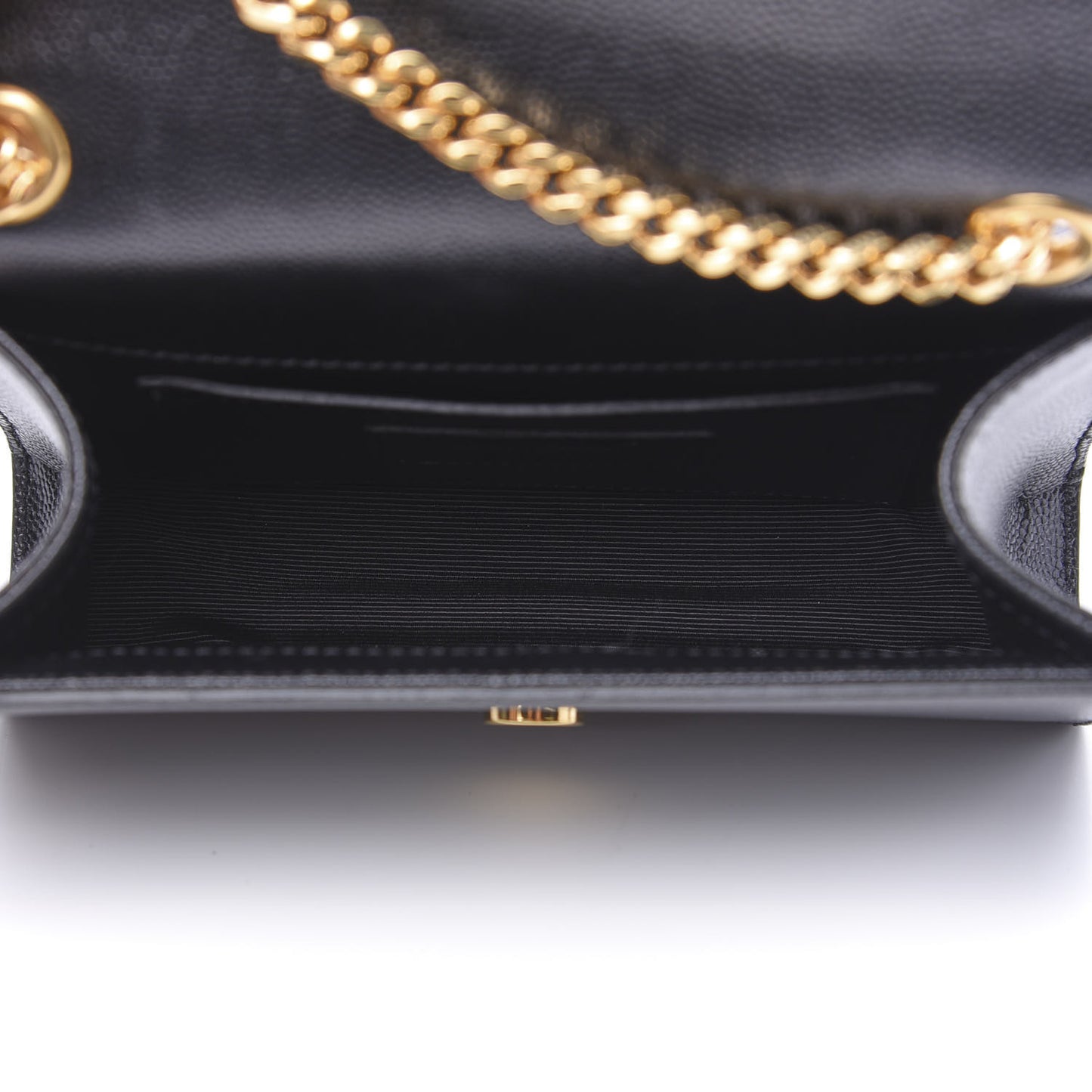 Grain De Poudre Small Monogram Kate Satchel Black
