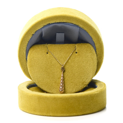Gucci 18K Yellow Gold Diamantissima Pendant Necklace 6 of 6