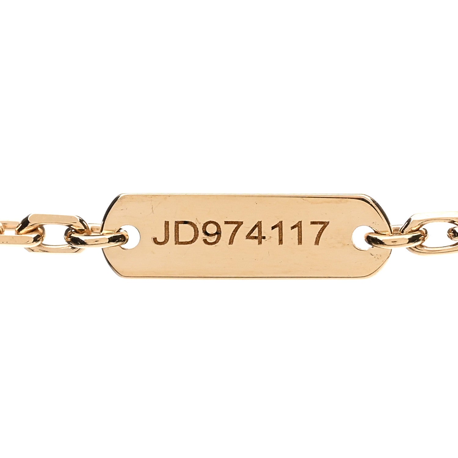 Van Cleef & Arpels 18K Yellow Gold Guilloche Magic Alhambra Long Necklace 4 of 5