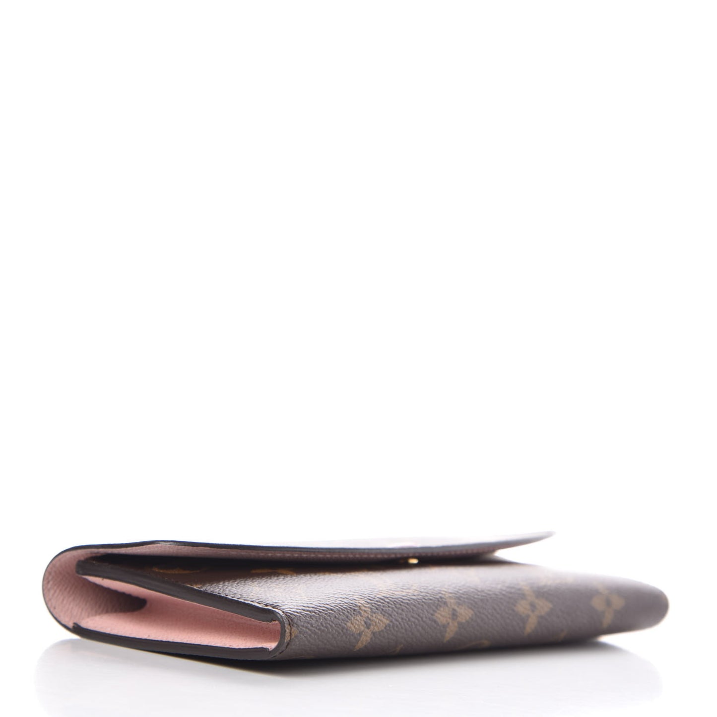 Monogram Emilie Wallet Rose Ballerine