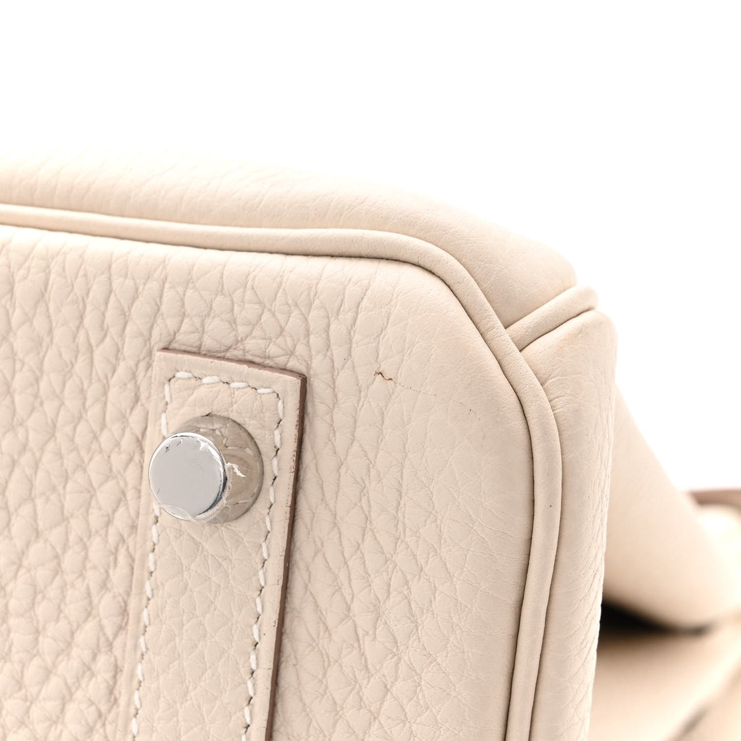 Togo Horseshoe Birkin 30 Craie Gris Perle