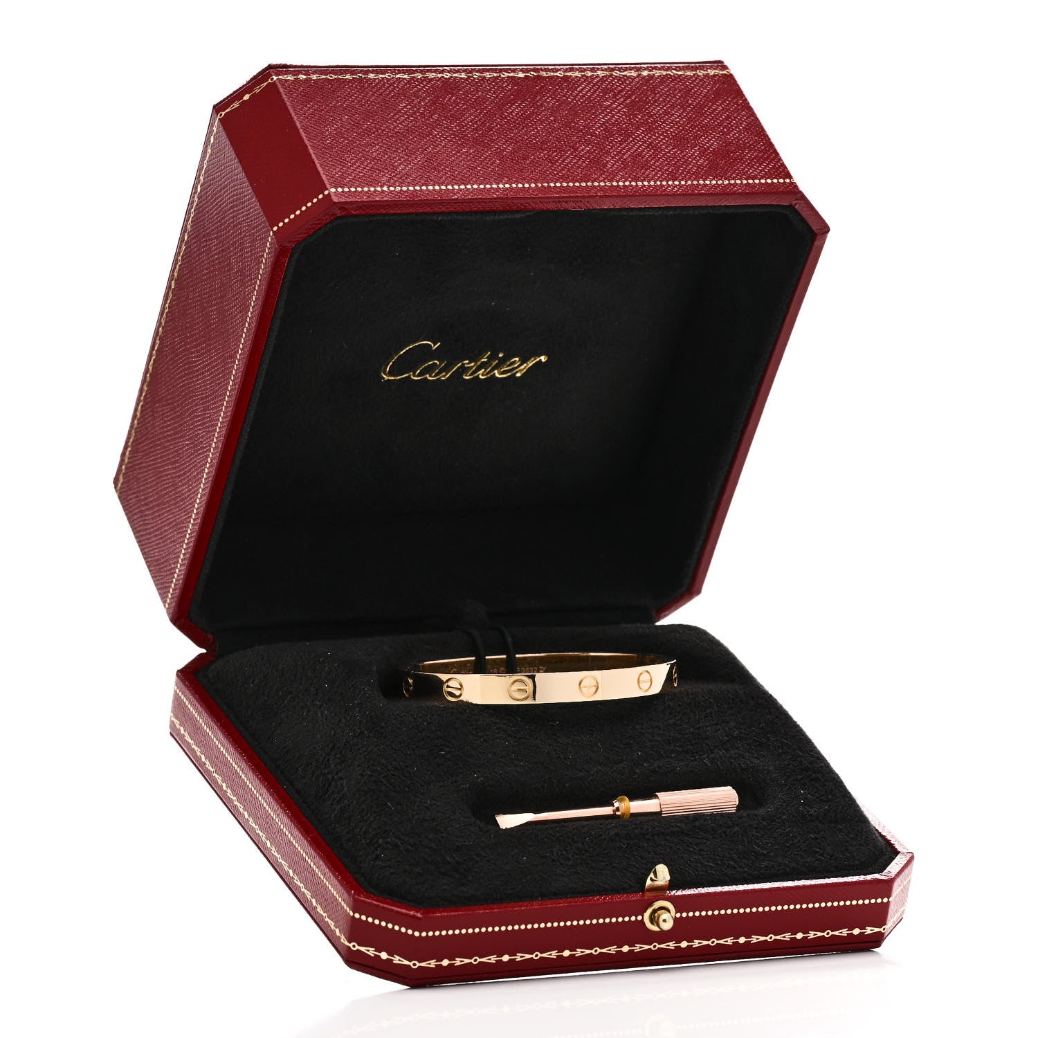 Cartier 18K Yellow Gold LOVE Bracelet 16 5 of 5