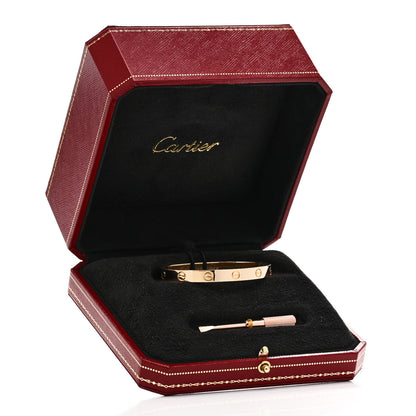 Cartier 18K Yellow Gold LOVE Bracelet 16 5 of 5