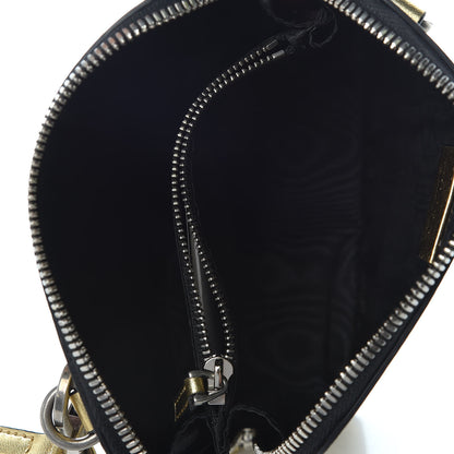 Gucci X SEGA Calfskin GUCCY Stars Mini Dome Shoulder Bag Gold 7 of 10
