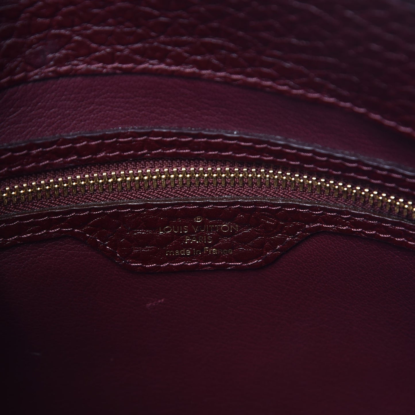 Ostrich Lizard Exotique Majestueux Shoulder Bag Bordeaux