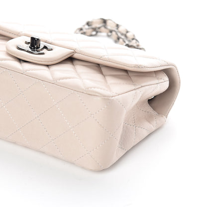 Chanel Lambskin Quilted Mini Rectangular Flap Light Beige 6 of 16