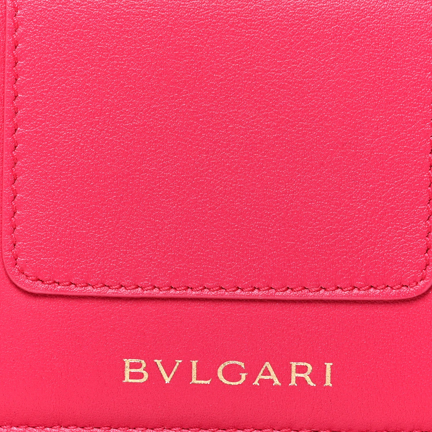 Bulgari Serpenti Calfskin Card Case Fuchsia Pink 10 of 10