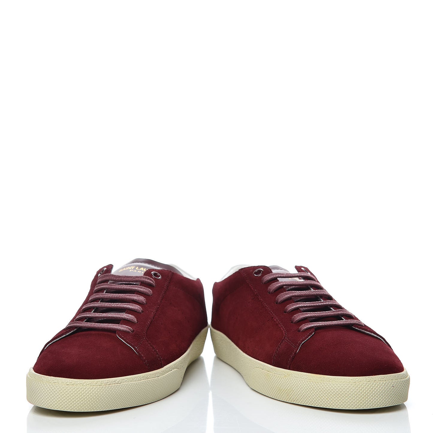 Distressed Suede Mens Court Classic Sneakers 41 Red