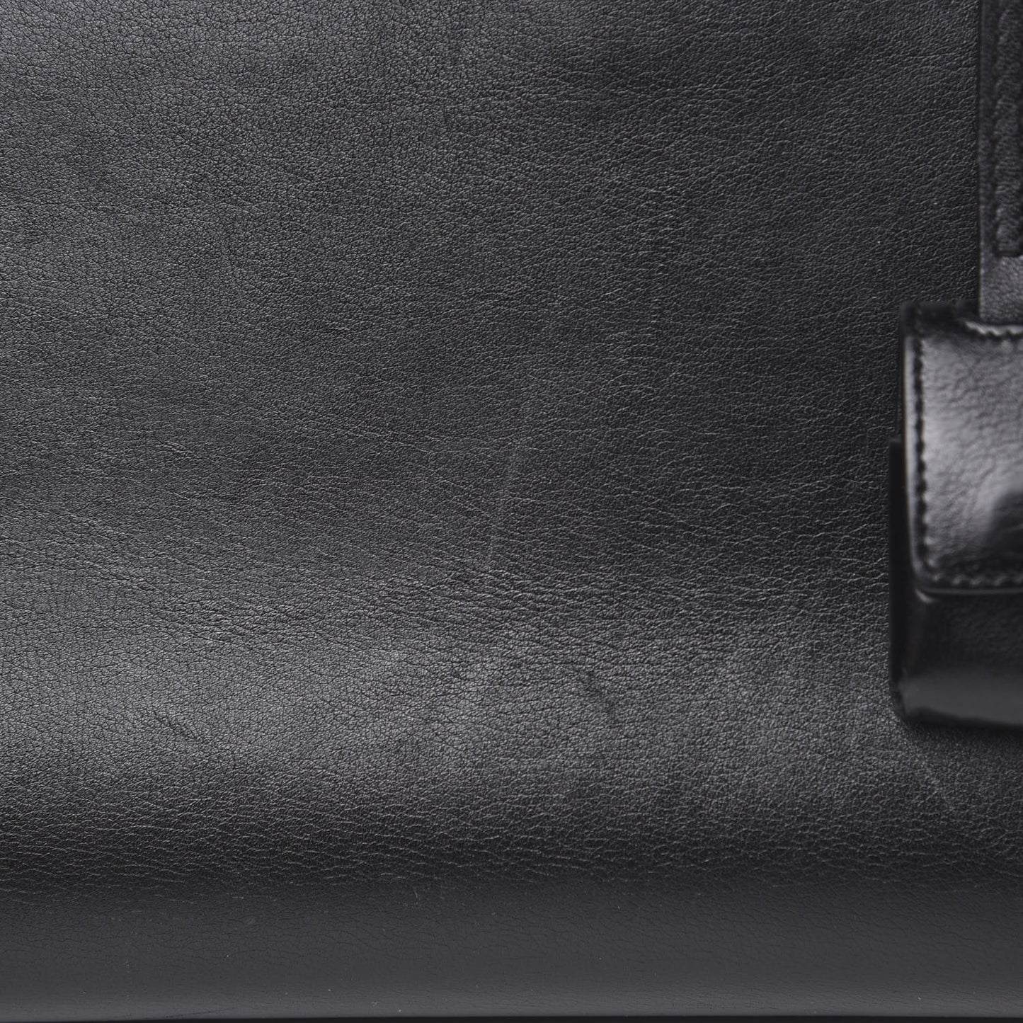 Smooth Calfskin Small Sac De Jour Black