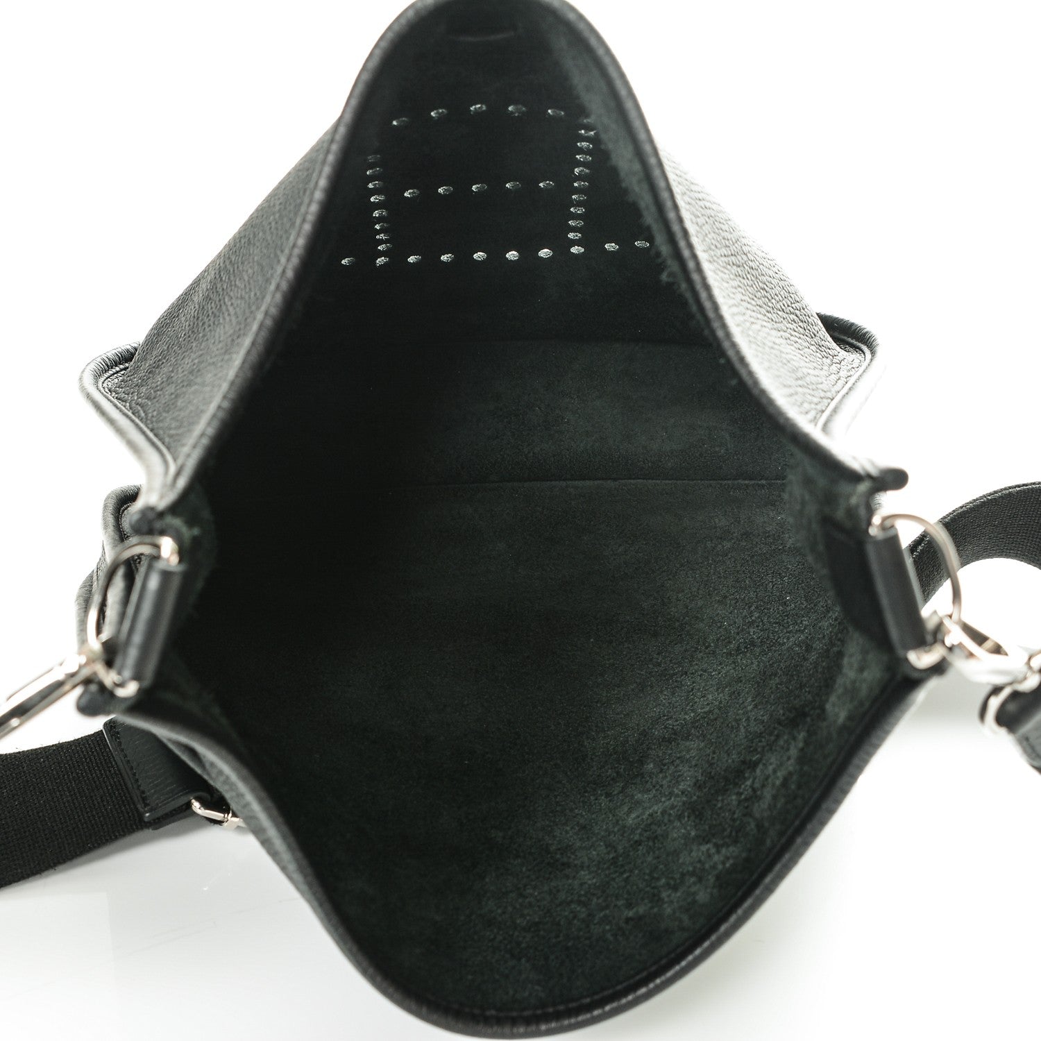 Hermes Taurillon Clemence Evelyne III PM Black 5 of 7
