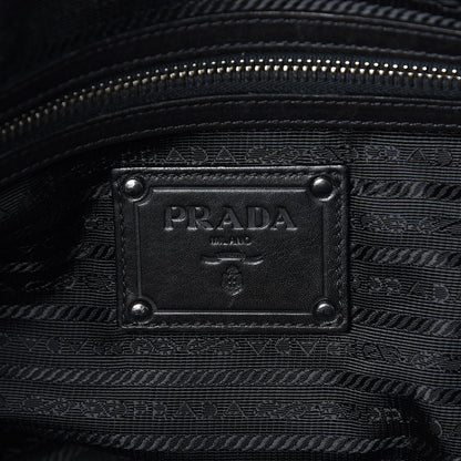 Prada Cervo Shine Bauletto Black 5 of 12