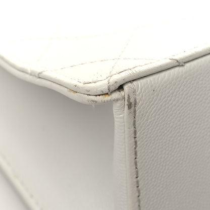 Chanel Caviar Quilted Envelope Flap White 9 of 13
