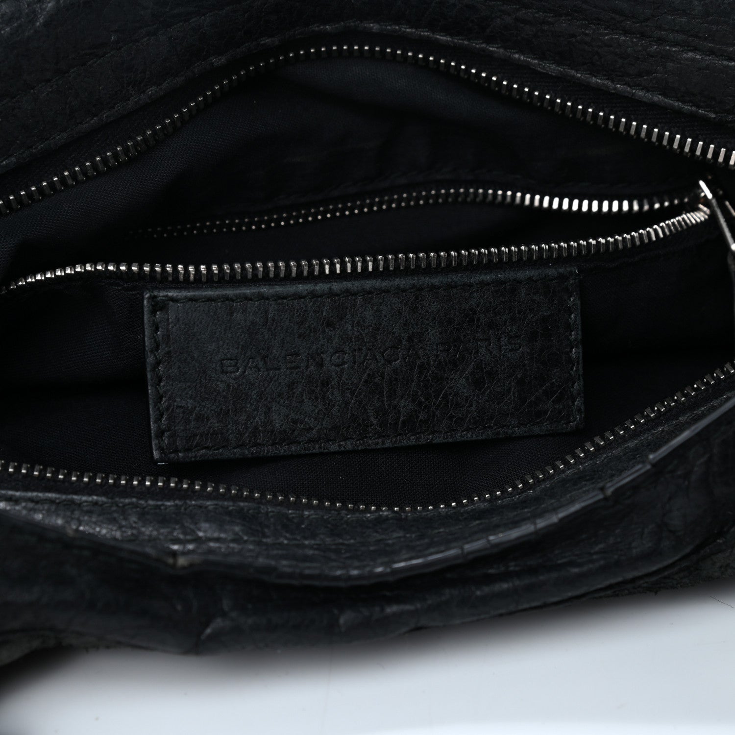 Balenciaga Agneau Giant 12 Silver Hardware Town Black 6 of 9