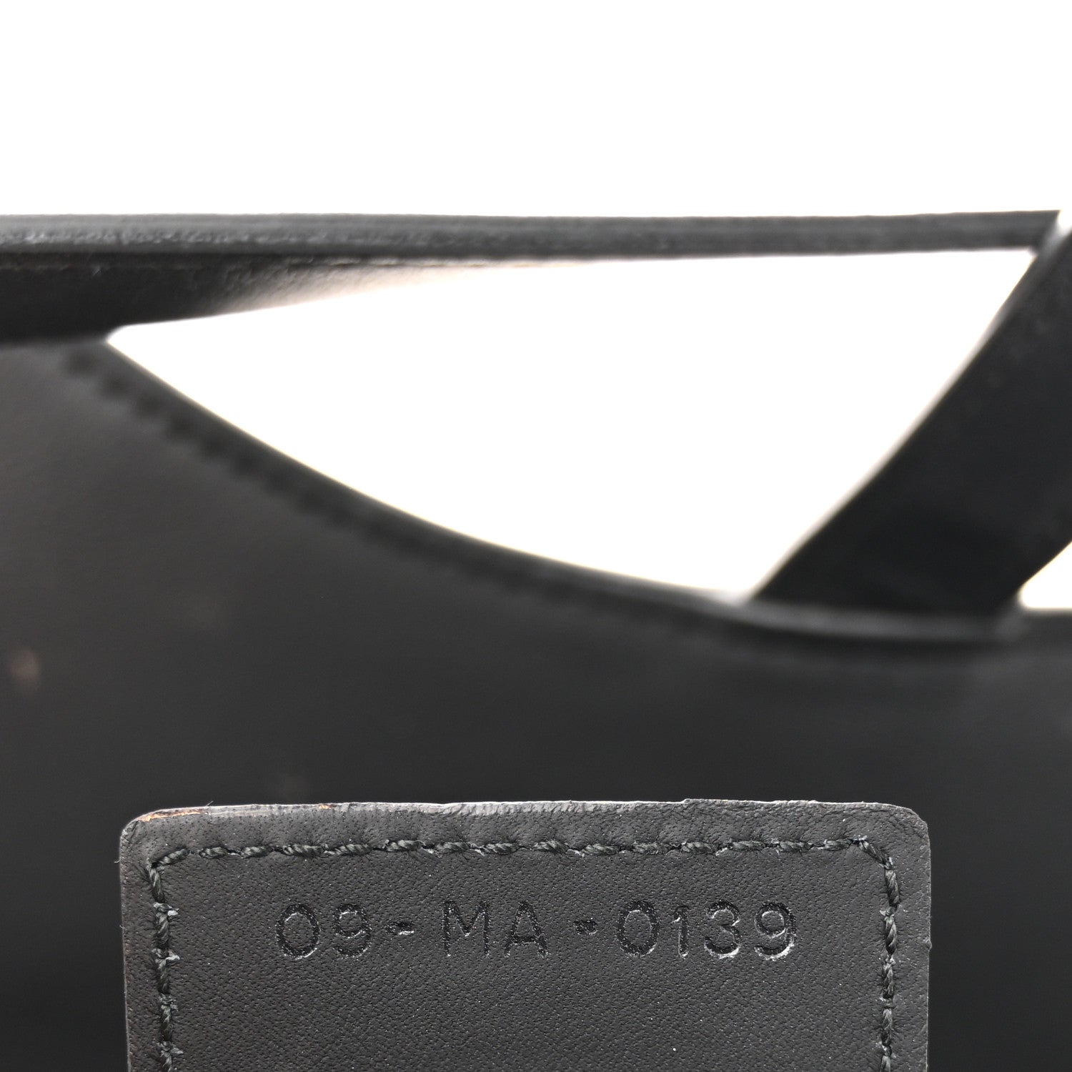 Christian Dior Ultra Matte Calfskin Saddle Bag Black 7 of 14