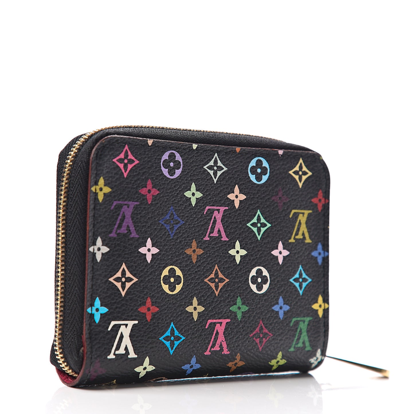 Monogram Multicolor Zippy Coin Purse Black Grenade