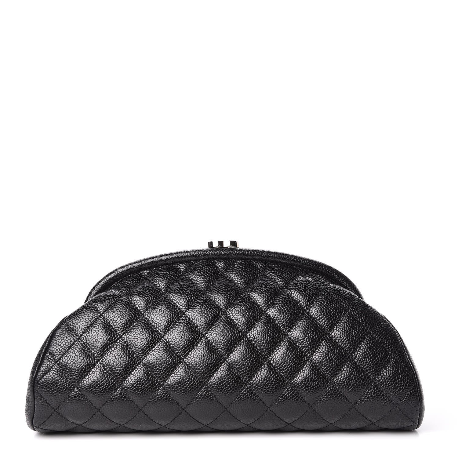 Chanel Caviar Quilted Timeless Clutch Black 1 of 9