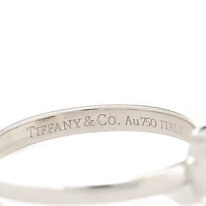 Tiffany 18K White Gold Diamond 7mm Paloma Picasso Sugar Stacks Ring 54 7 5 of 6