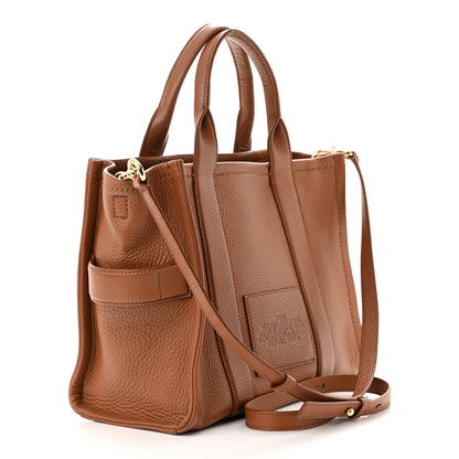 Marc Jacobs Grained Calfskin Medium The Tote Bag Argan Oil 3 of 12
