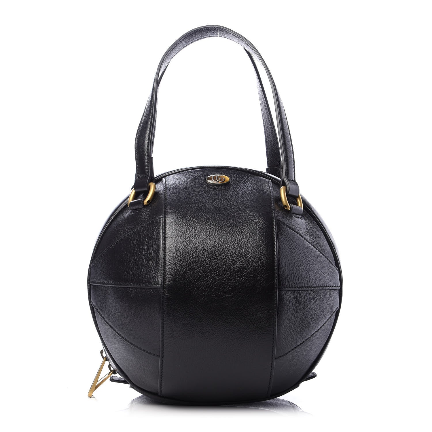 Gucci Piuma Lux Energy Tifosa Basketball Shaped Shoulder Bag Black 1 of 11