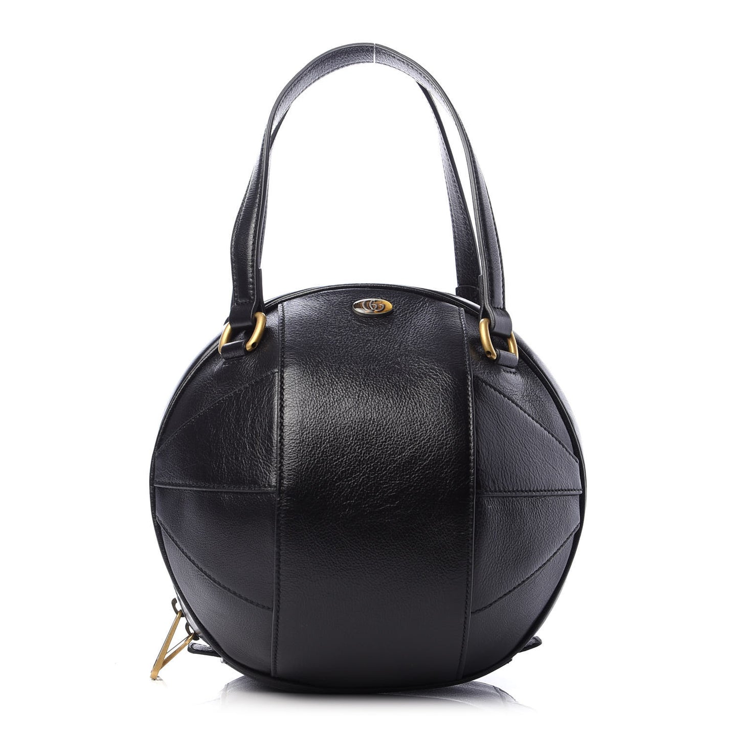 Piuma Lux Energy Tifosa Basketball Shaped Shoulder Bag Black