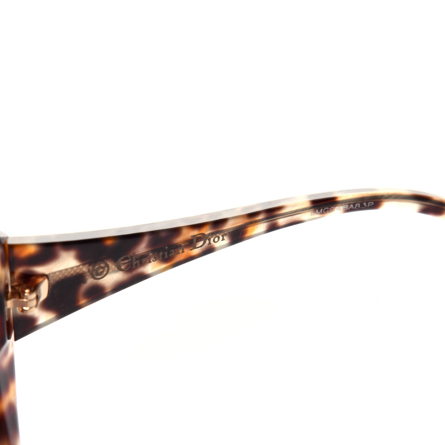 Christian Dior Acetate Panther 1 Sunglasses Tortoise 6 of 8