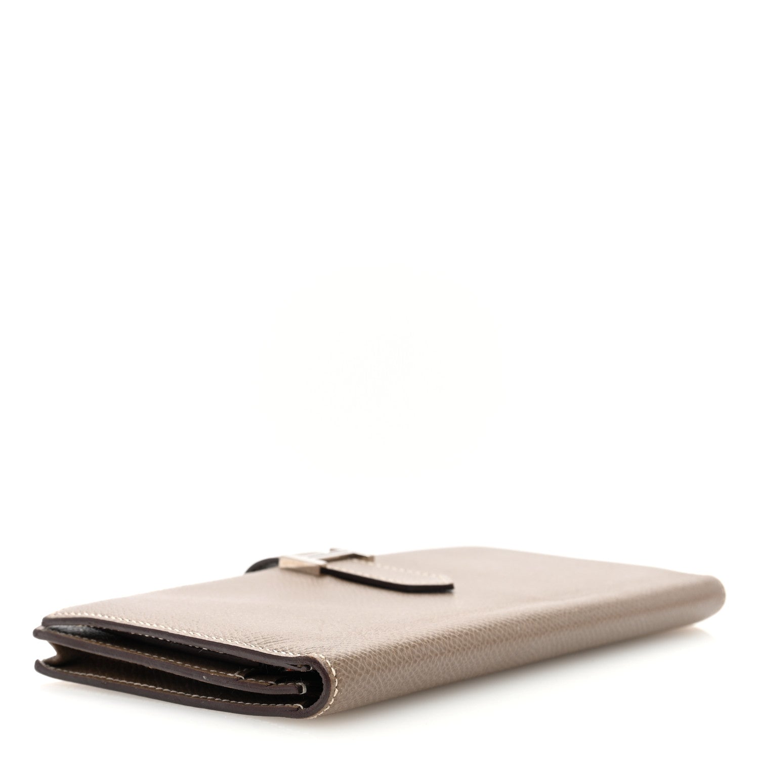 Hermes Epsom Bearn Gusset Wallet Etoupe 4 of 7