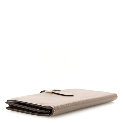 Hermes Epsom Bearn Gusset Wallet Etoupe 4 of 7
