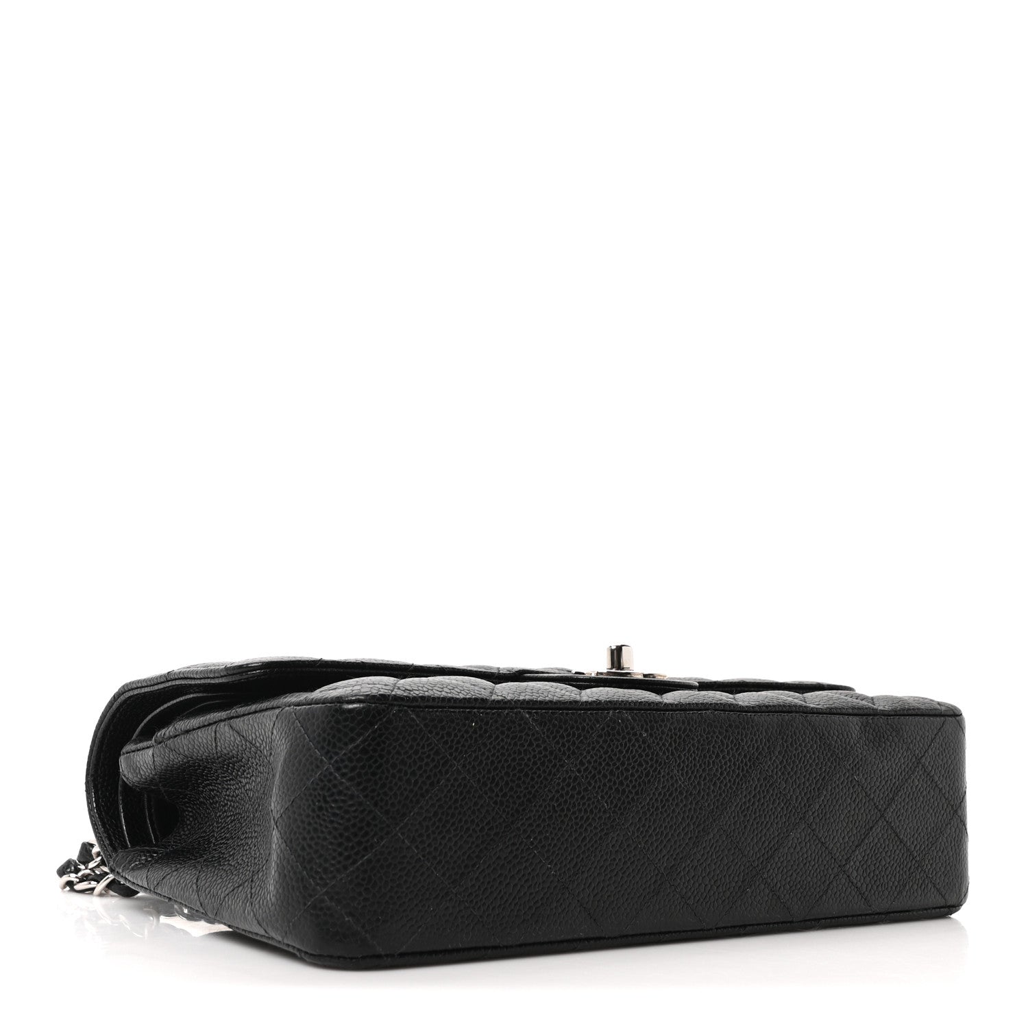 Chanel Caviar Quilted Medium Double Flap Black 6 of 19