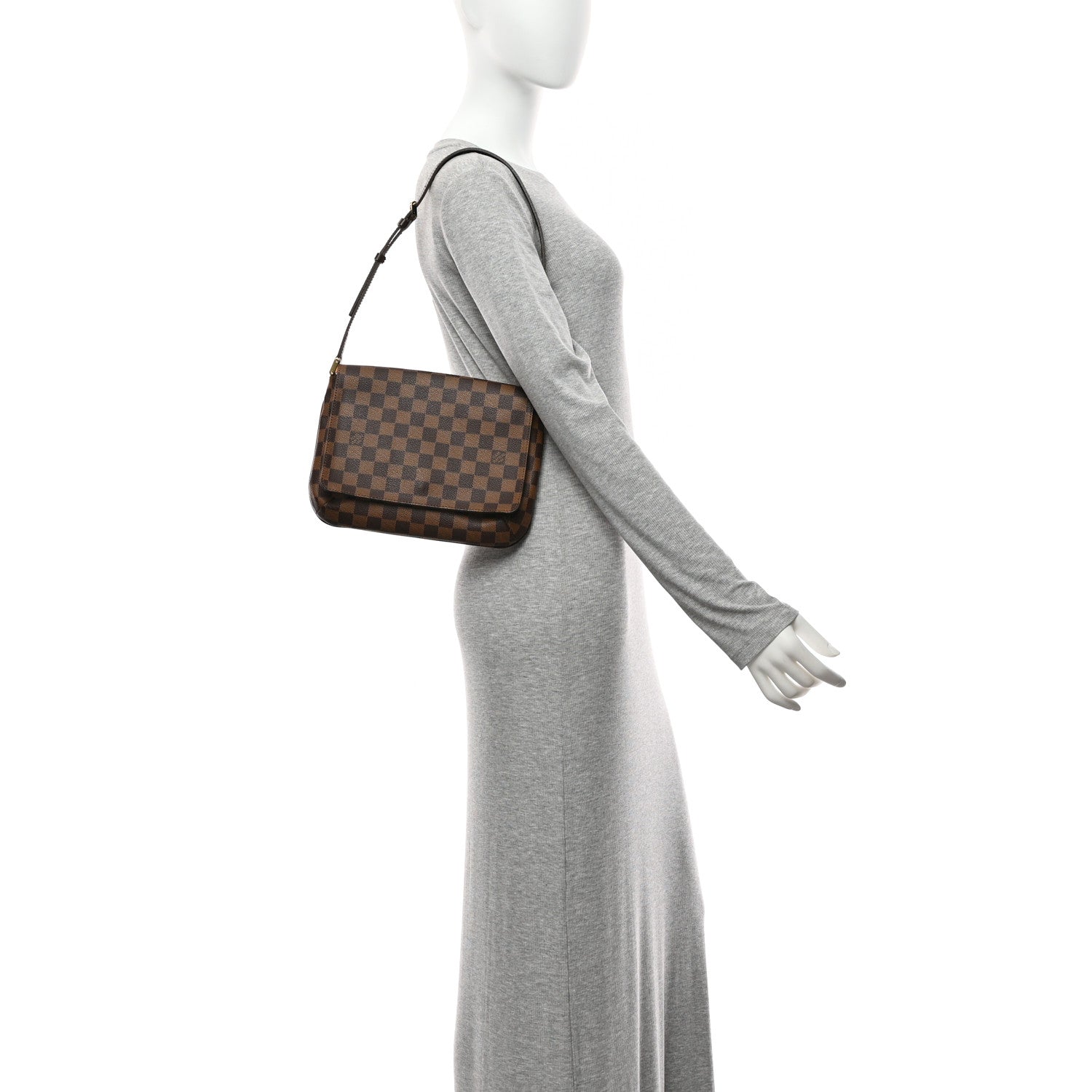 Louis Vuitton Damier Ebene Musette Tango 2 of 10