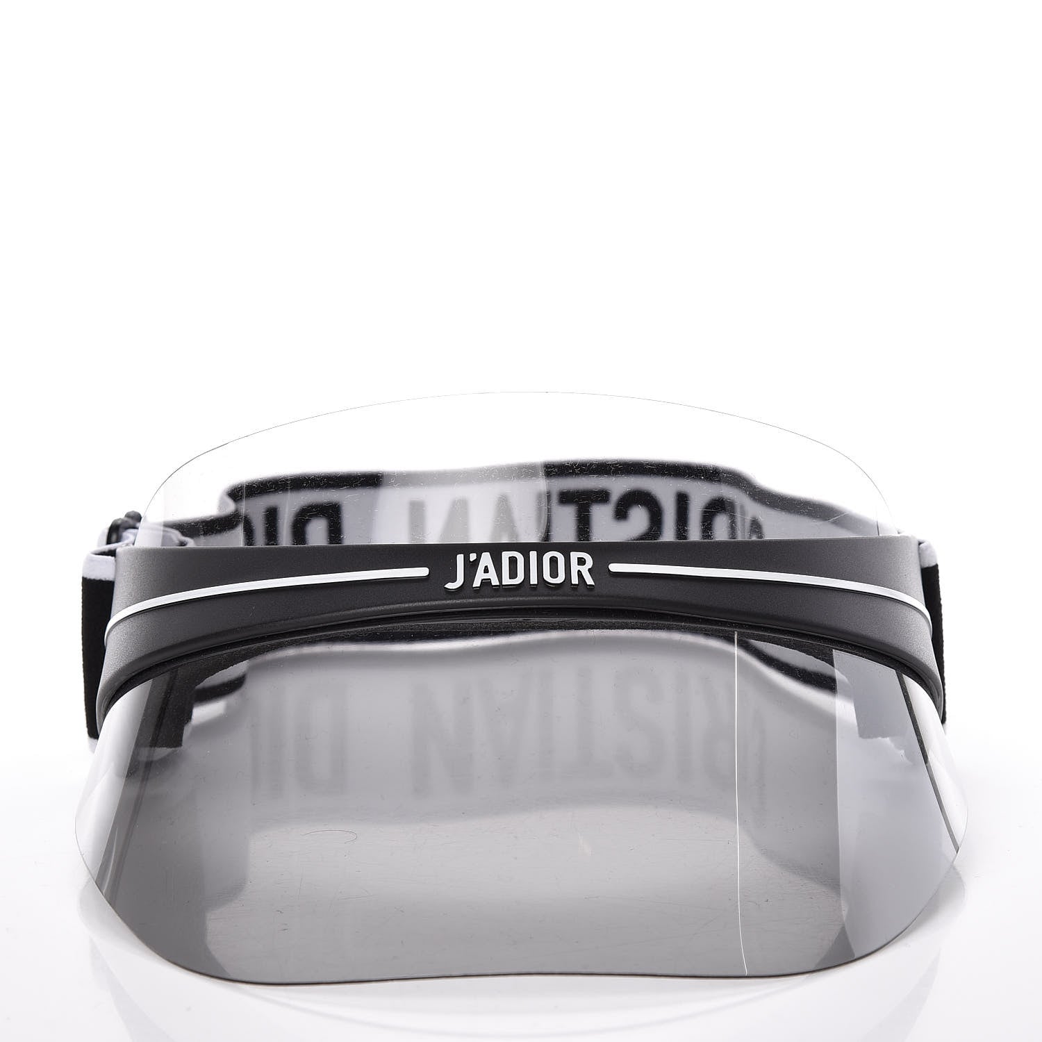Christian Dior Mirrored DiorClub1 Sun Visor Black 3 of 6