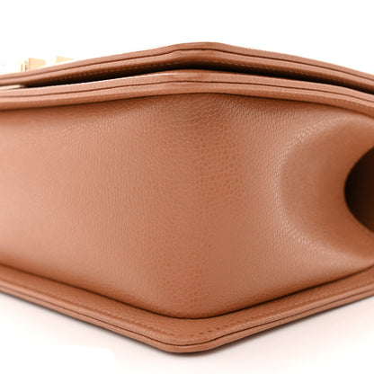 Chanel Caviar Quilted Medium Boy Flap Brown 11 of 11