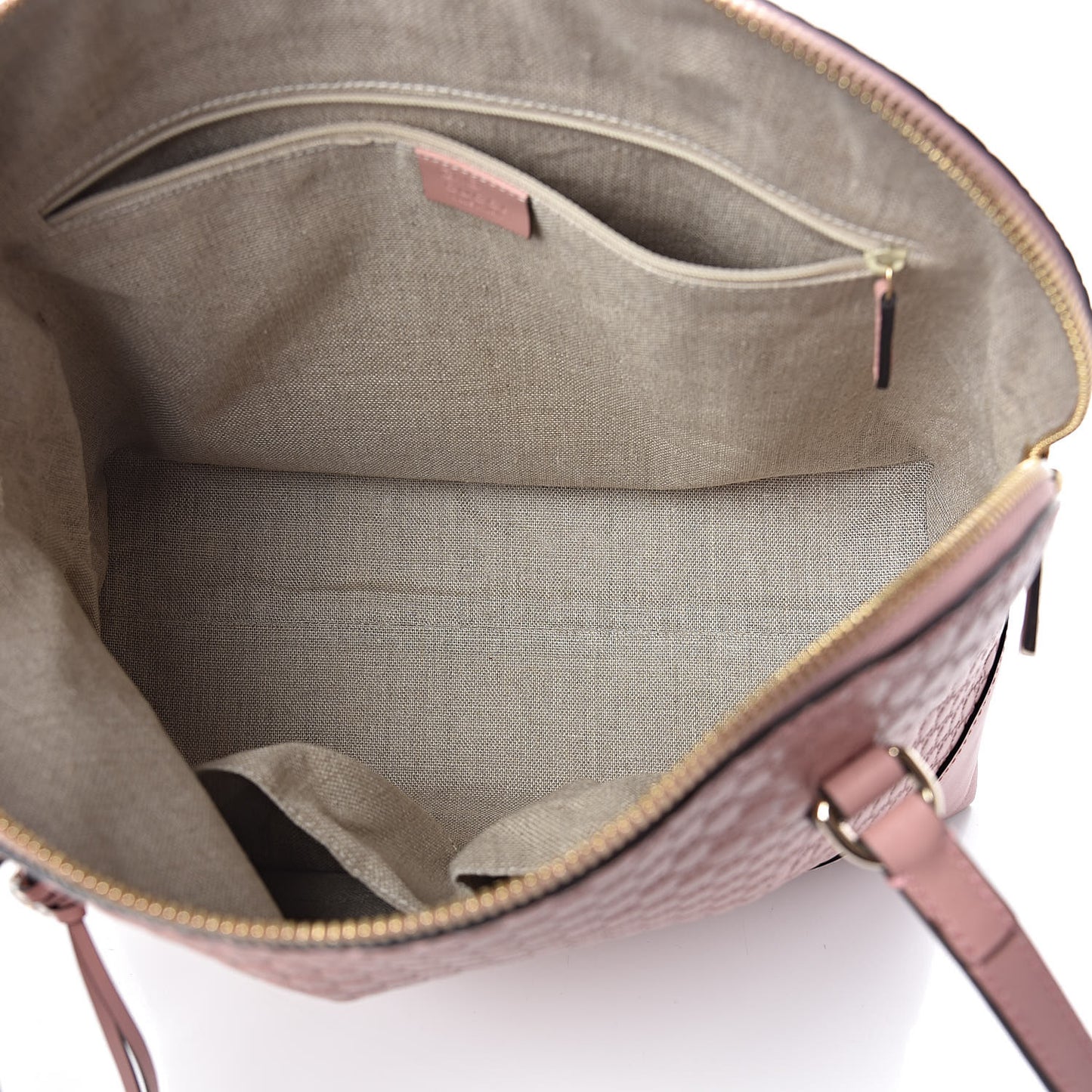 Soft Microguccissima Medium Bree Shoulder Bag Soft Pink