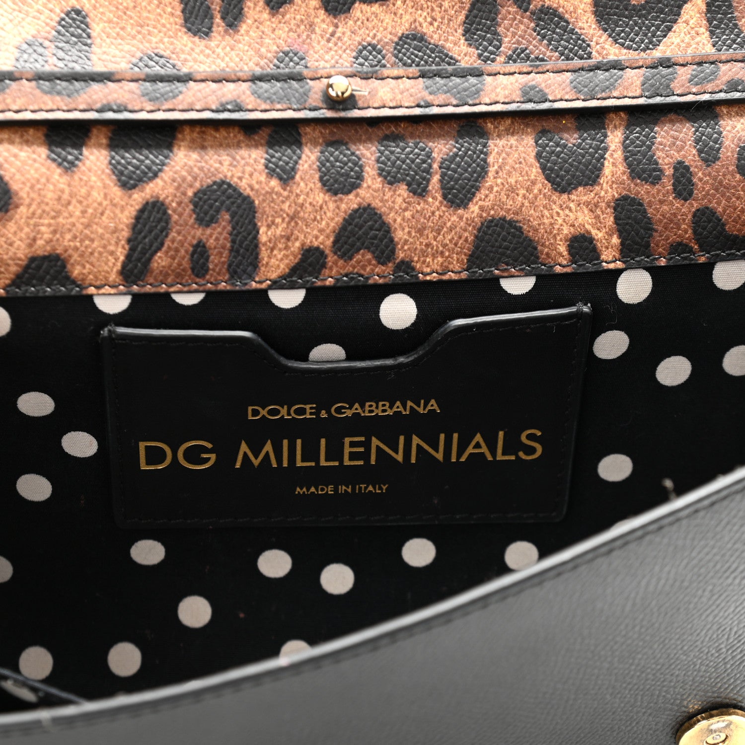 Dolce & Gabbana Dauphine DG Millennials Crossbody Bag Black 5 of 10