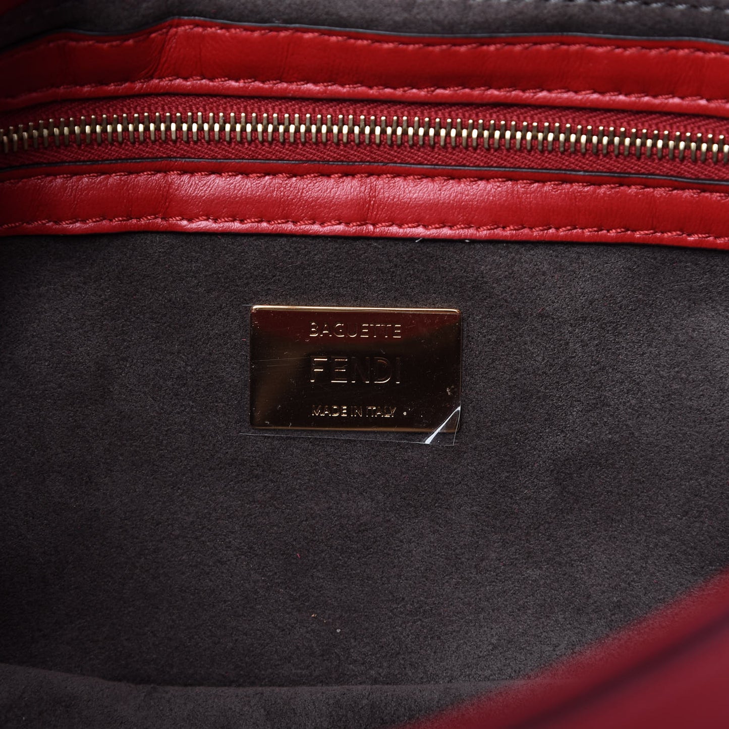 Nappa F is Fendi Fringe Baguette Fragola