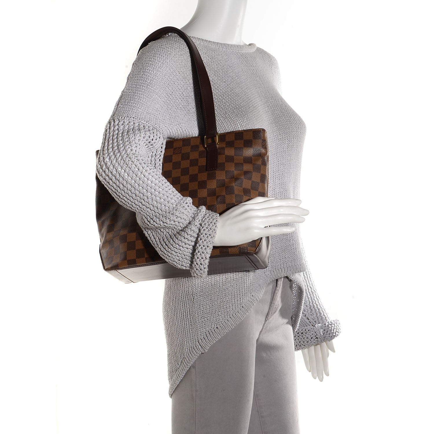 Louis Vuitton Damier Ebene Cabas Piano 2 of 7