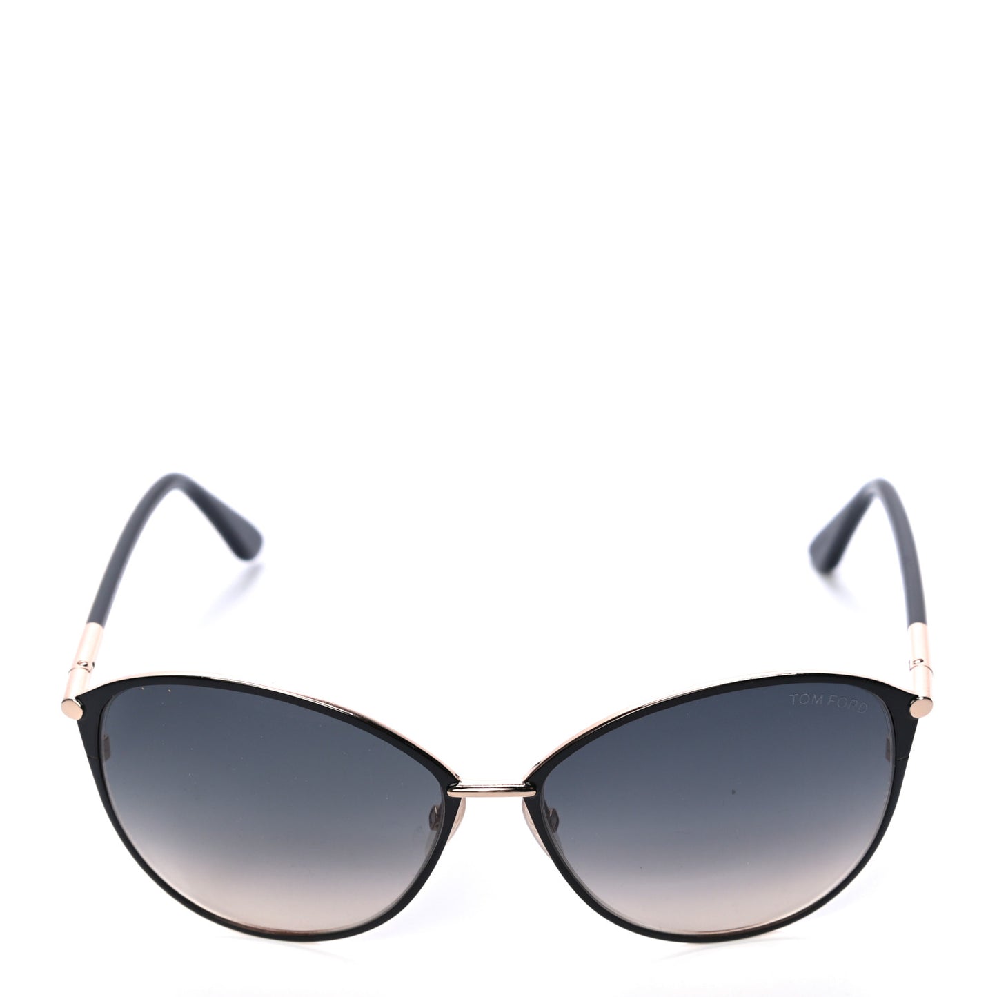 Penelope Vintage Round Sunglasses TF320 Black