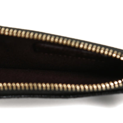 Chanel Caviar Quilted CC Zip Card Holder Black 5 of 9