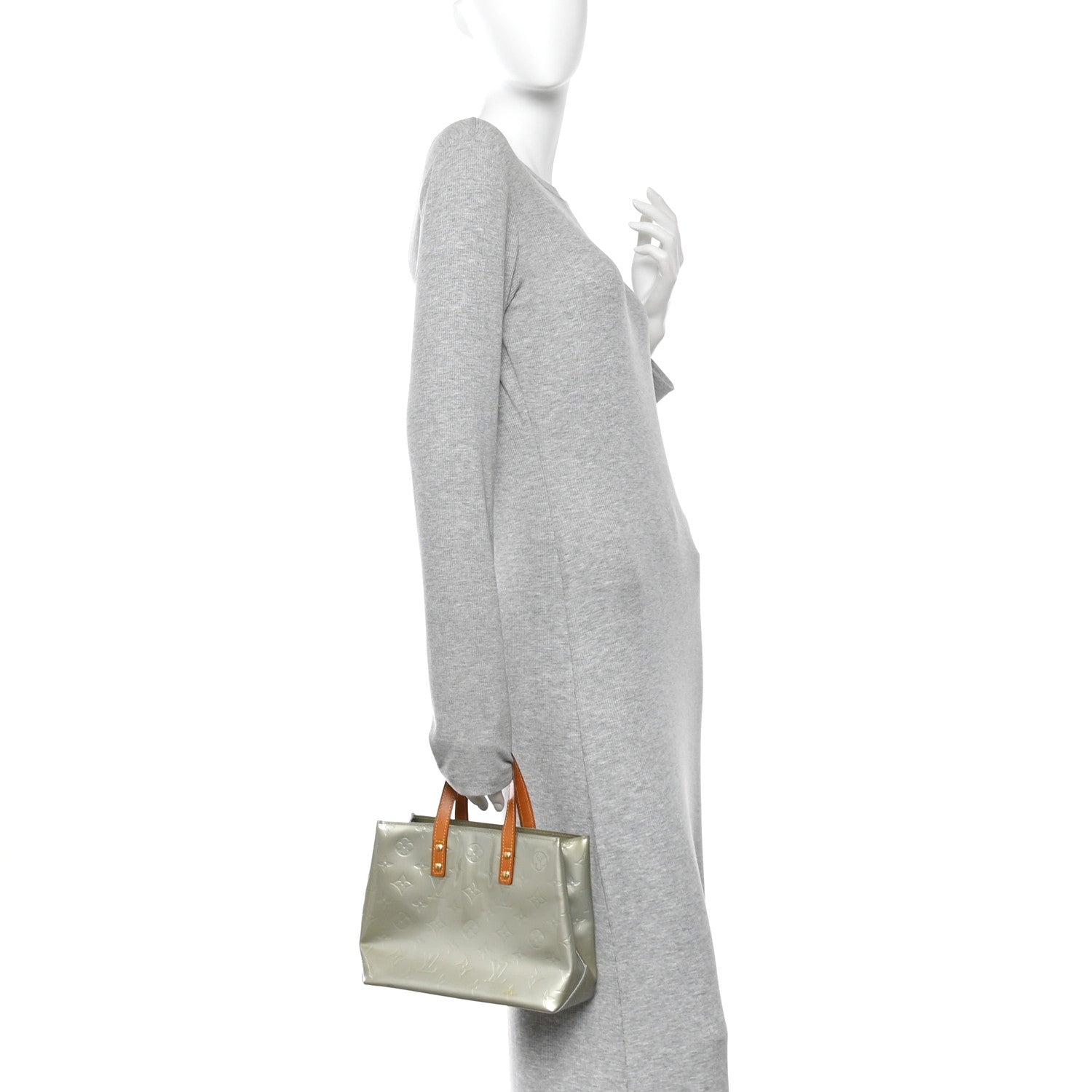 Louis Vuitton Vernis Reade PM Silver 2 of 16