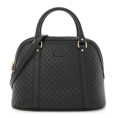 Gucci Microguccissima Medium Dome Bag Black 1 of 11