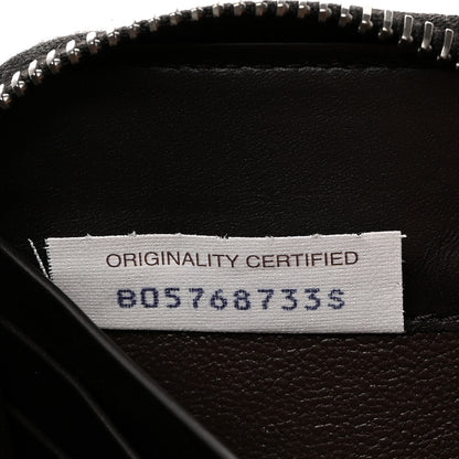 Bottega Veneta Nappa Intrecciato Zip Around Wallet Ebano 7 of 8