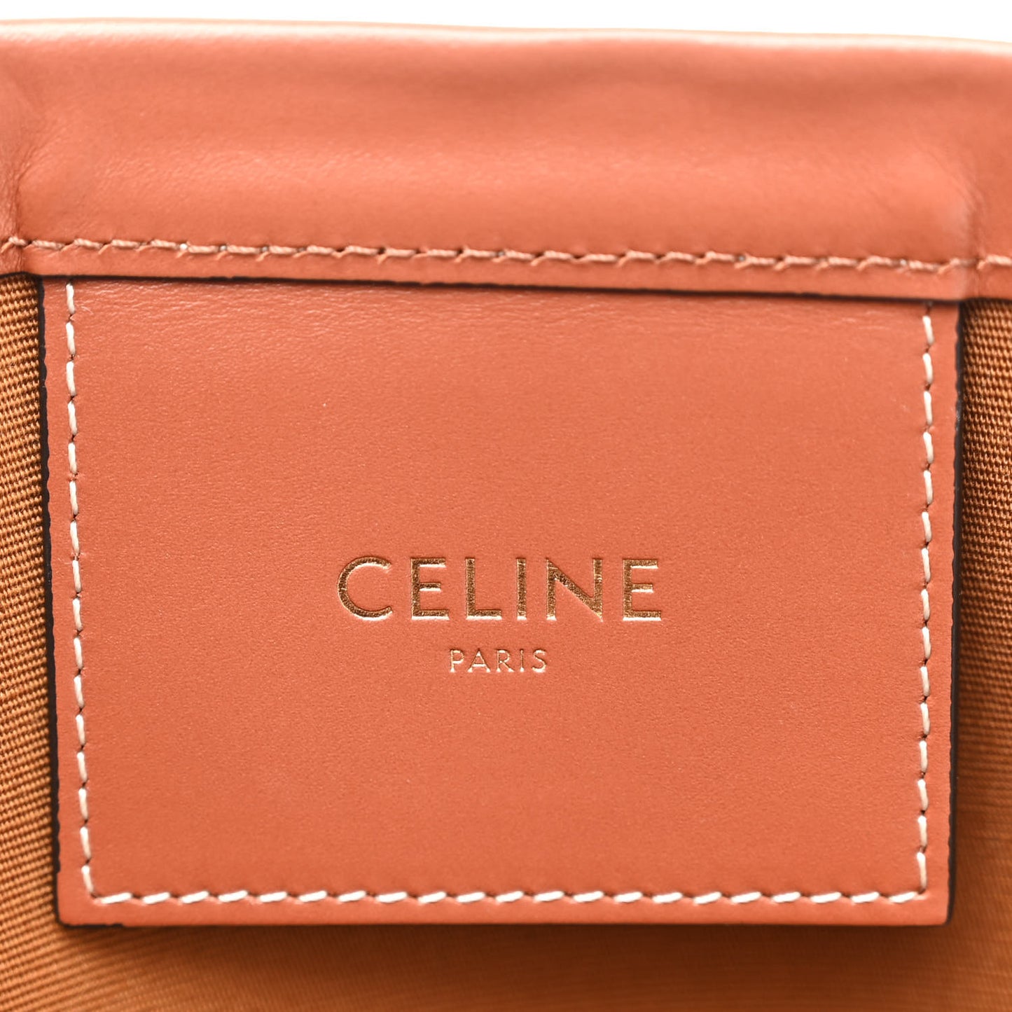 Calfskin Canvas Triomphe Large Couffin White
