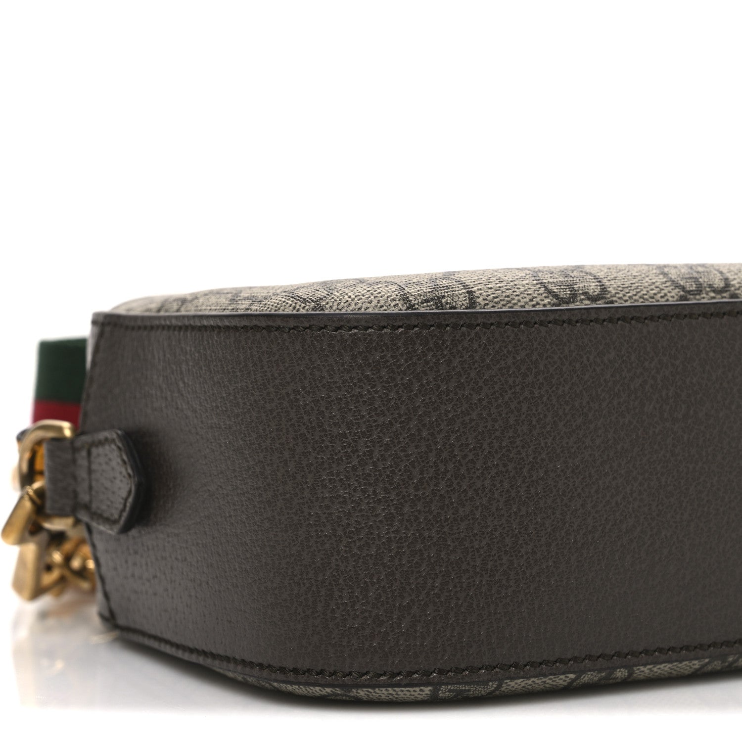 Gucci GG Supreme Monogram Web Neo Vintage Shoulder Bag Beige New Acero Crop 9 of 10