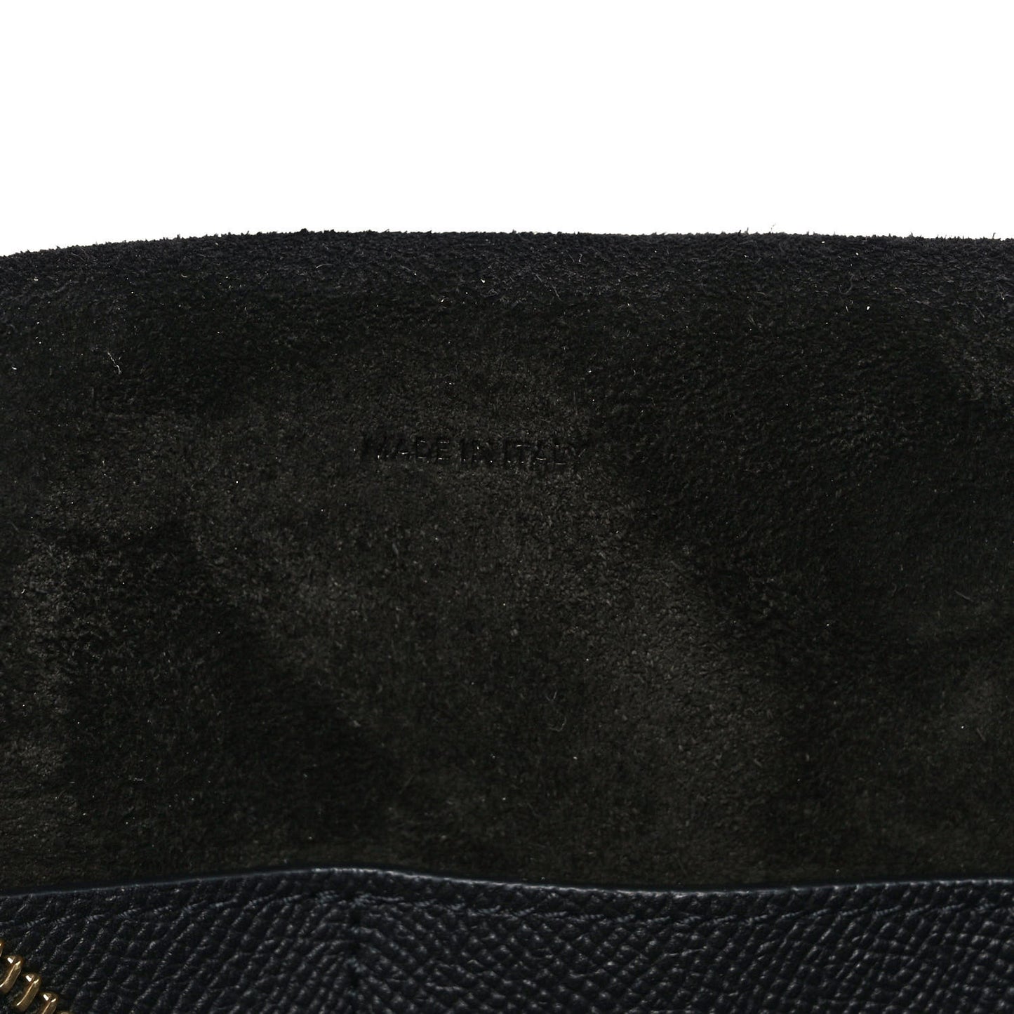 Grained Calfskin Mini Belt Bag Black