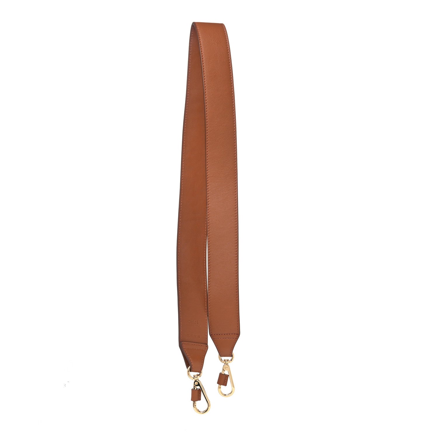 Chloe Smooth Calfskin Alphabet Strap Caramel 2 of 4
