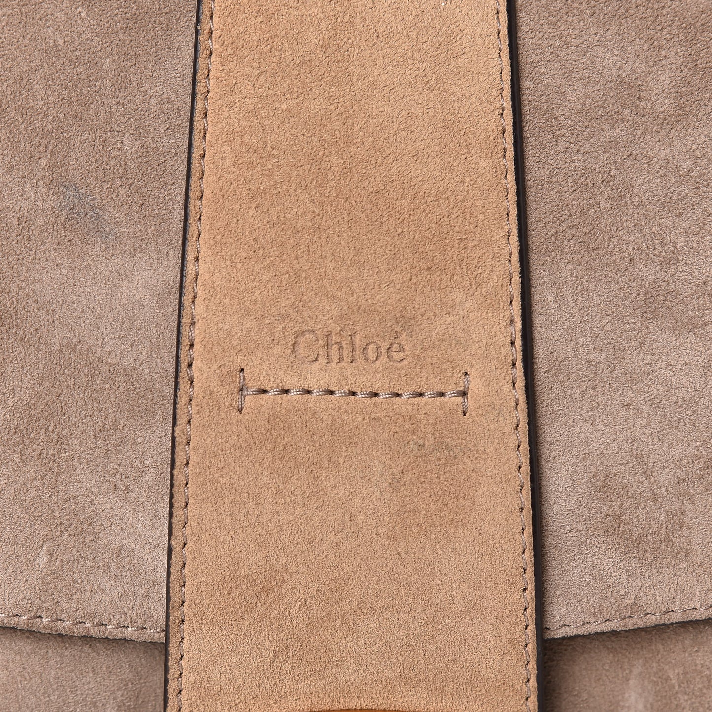 Suede Calfskin Small Lexa Shoulder Bag Motty Grey
