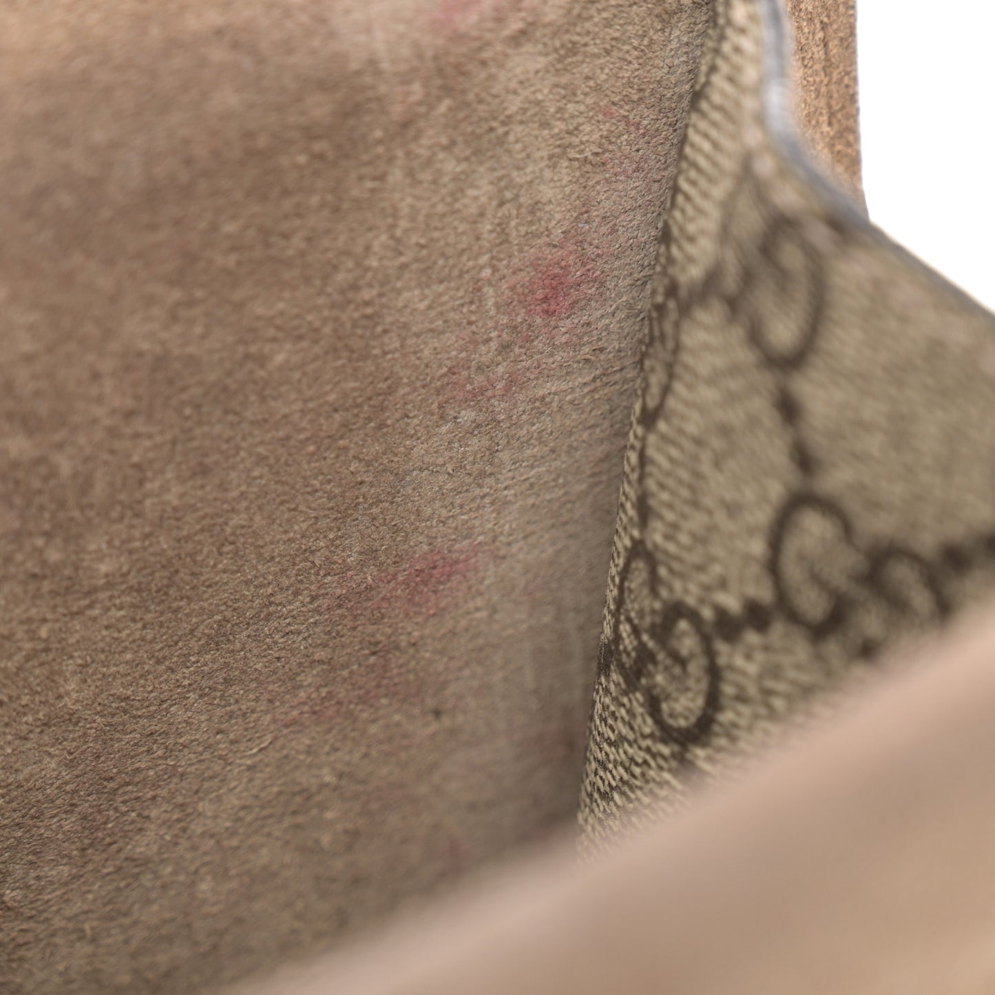 GG Supreme Monogram Mini Dionysus Shoulder Bag Taupe